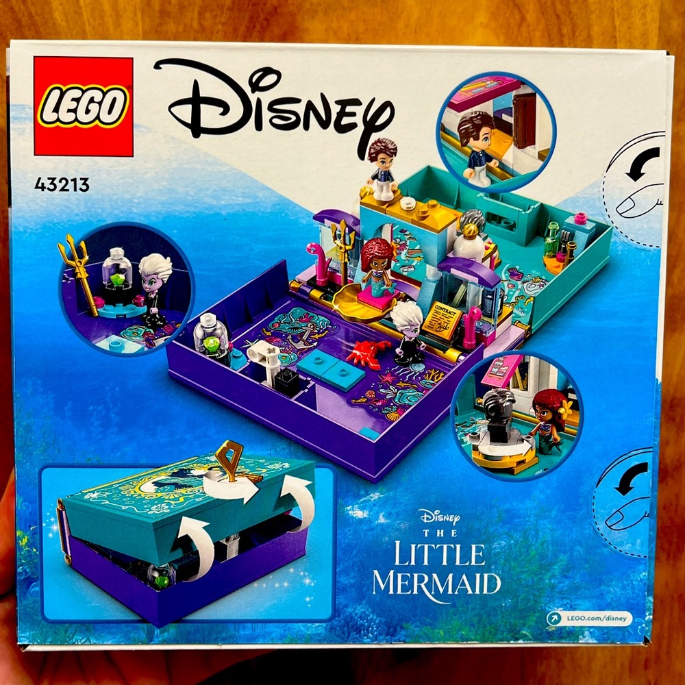 Legos Disney Little Mermaid Story Book Set